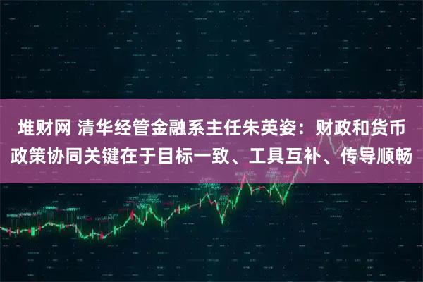 堆财网 清华经管金融系主任朱英姿：财政和货币政策协同关键在于目标一致、工具互补、传导顺畅