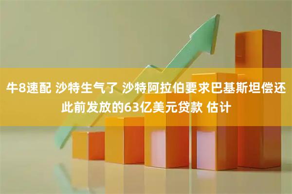 牛8速配 沙特生气了 沙特阿拉伯要求巴基斯坦偿还此前发放的63亿美元贷款 估计