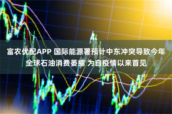 富农优配APP 国际能源署预计中东冲突导致今年全球石油消费萎缩 为自疫情以来首见
